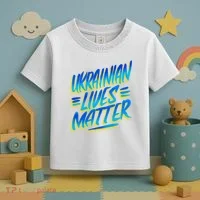 Ukrainian Lives Matter Toddler T-Shirt thumb 3