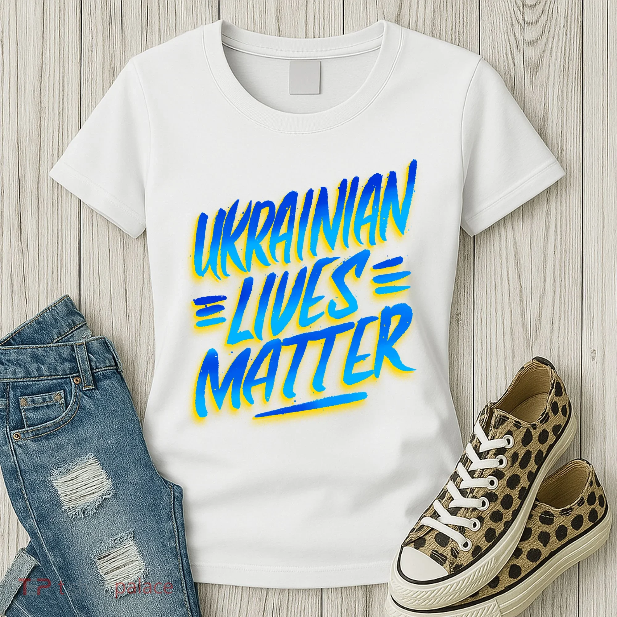 Ukrainian Lives Matter Women's T-Shirt