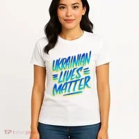 Ukrainian Lives Matter Women's T-Shirt thumb 4