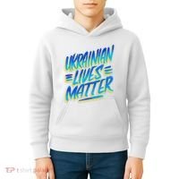 Ukrainian Lives Matter Kids Hoodie thumb 4