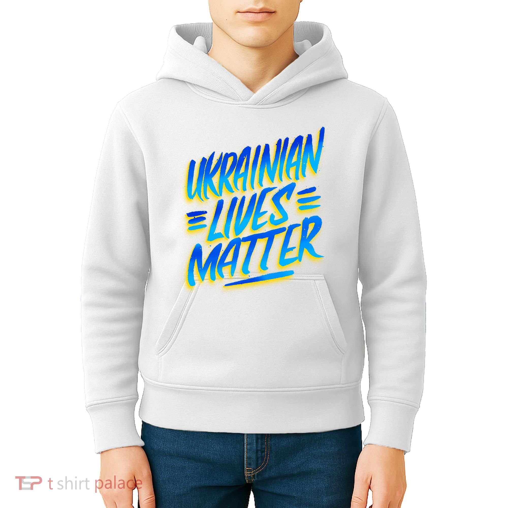 Ukrainian Lives Matter Kids Hoodie