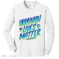 Ukrainian Lives Matter Kids Long Sleeve Shirt thumb 0