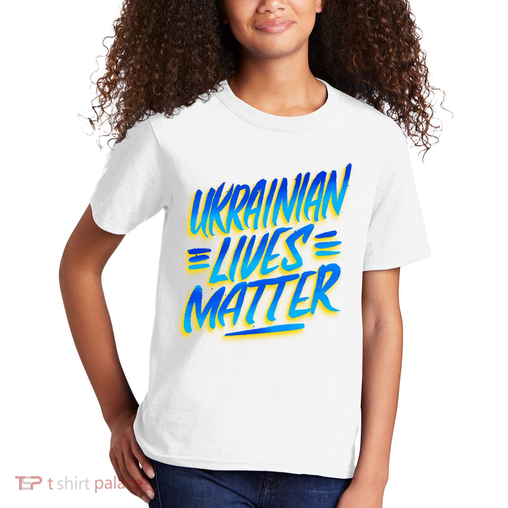 Ukrainian Lives Matter Kids T-Shirt