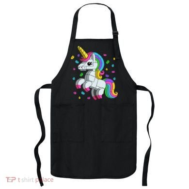 Unicorn Lover Master Builder Bricks Blocks Toy Gift Apron