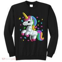 Unicorn Lover Master Builder Bricks Blocks Toy Gift Sweatshirt thumb 0