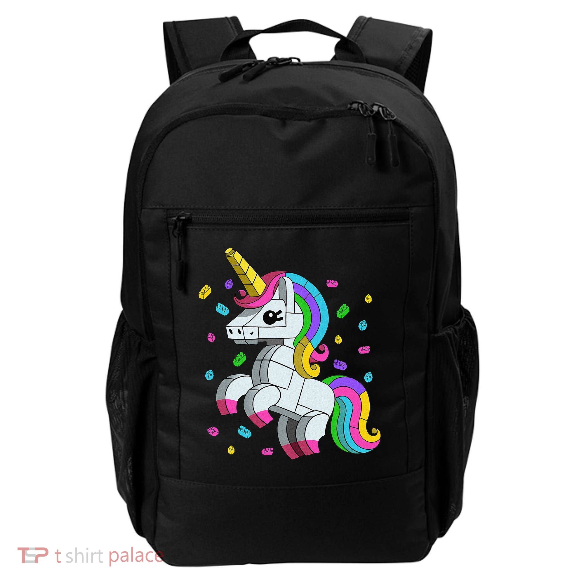 Unicorn Lover Master Builder Bricks Blocks Toy Gift Backpack