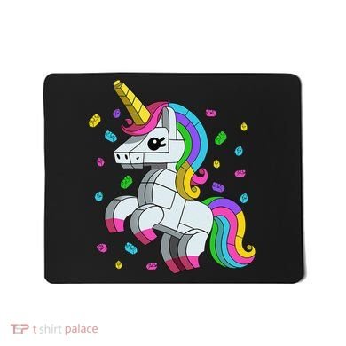 Unicorn Lover Master Builder Bricks Blocks Toy Gift Mousepad