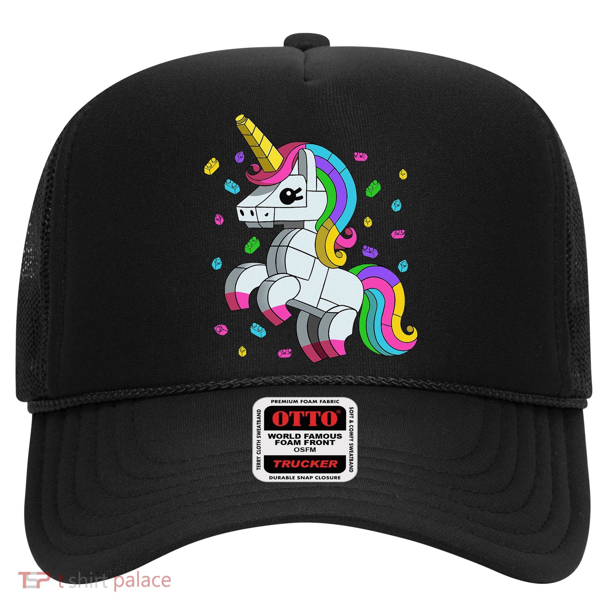 Unicorn Lover Master Builder Bricks Blocks Toy Gift Hat