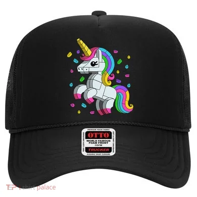 Unicorn Lover Master Builder Bricks Blocks Toy Gift Hat
