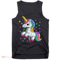 Unicorn Lover Master Builder Bricks Blocks Toy Gift Tank Top thumb 0