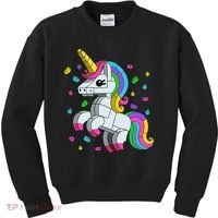 Unicorn Lover Master Builder Bricks Blocks Toy Gift Kids Sweatshirt thumb 0