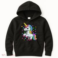 Unicorn Lover Master Builder Bricks Blocks Toy Gift Kids Hoodie thumb 0