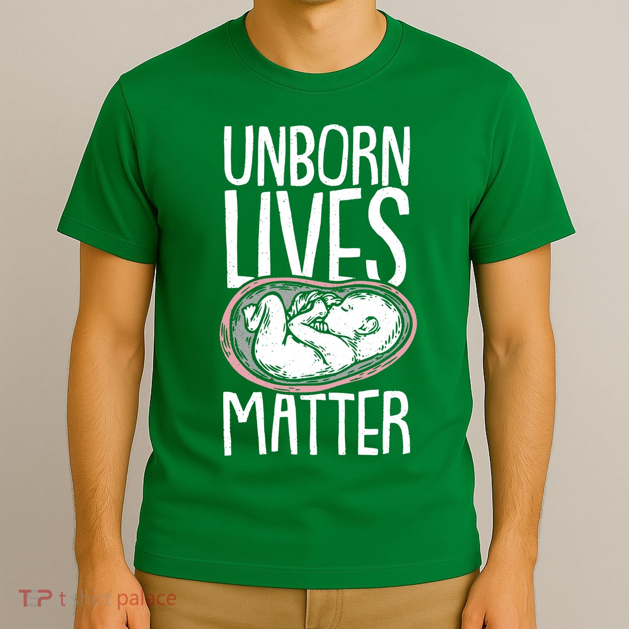 Unborn Lives Matter Anti Abortion Conservative Pro Life T-Shirt