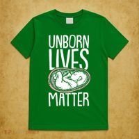 Unborn Lives Matter Anti Abortion Conservative Pro Life T-Shirt thumb 5