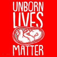 Unborn Lives Matter Anti Abortion Conservative Pro Life Santa Hat thumb 1
