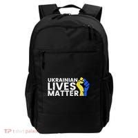 Ukrainian Lives Matter Stand With Ukraine Pray Support Backpack thumb 0