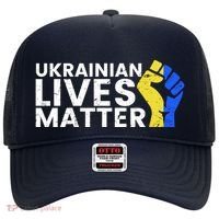 Ukrainian Lives Matter Stand With Ukraine Pray Support Hat thumb 0