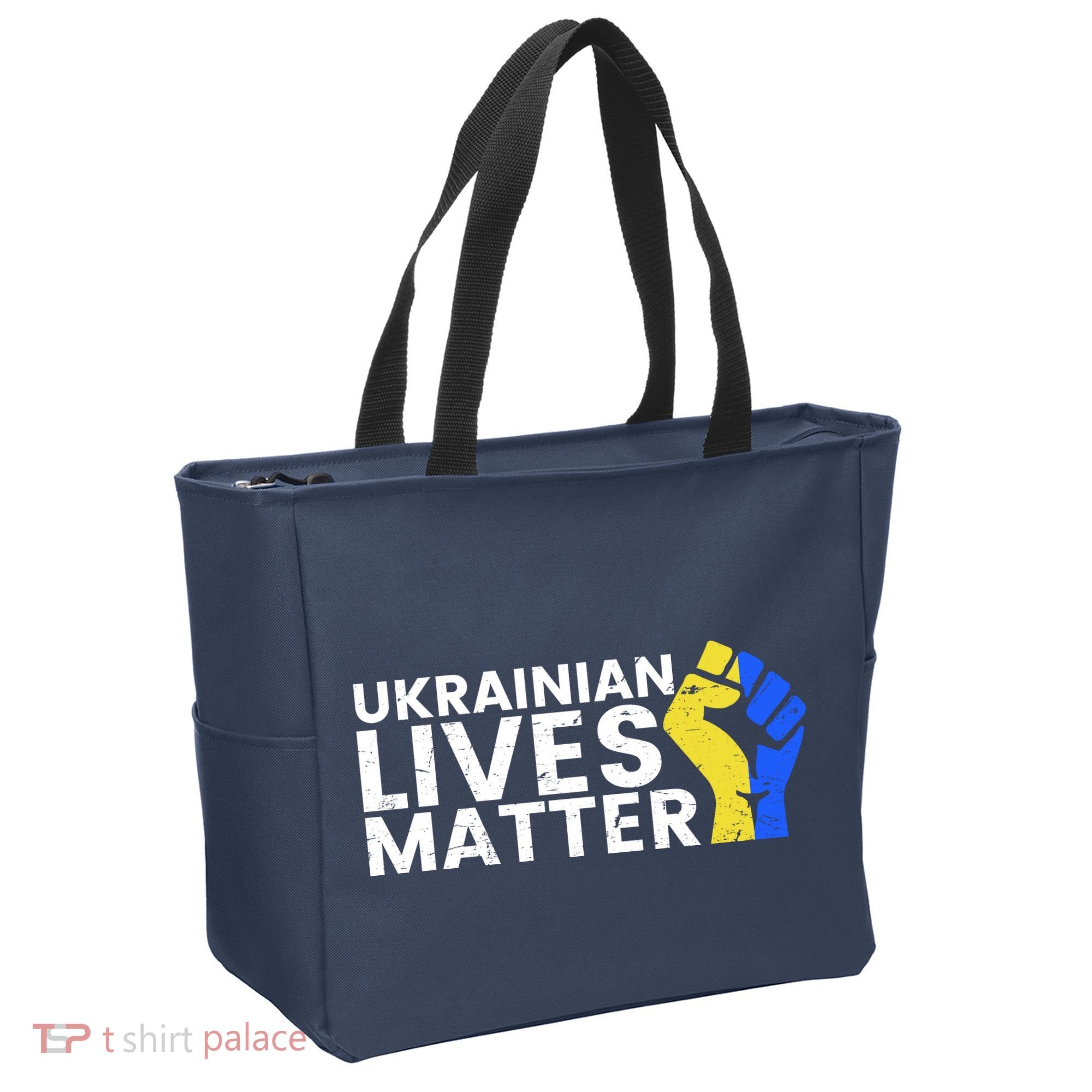 Ukrainian Lives Matter Stand With Ukraine Pray Support Tote Bag