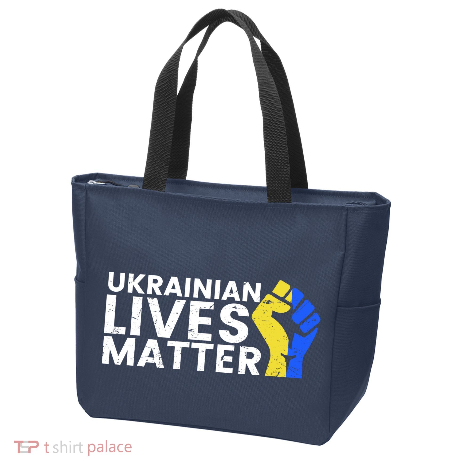 Ukrainian Lives Matter Stand With Ukraine Pray Support Tote Bag