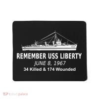 Uss Liberty Remember June 8 1967 Political History Mousepad thumb 0