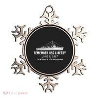 Uss Liberty Remember June 8 1967 Political History Ornament thumb 0