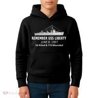 Uss Liberty Remember June 8 1967 Political History Kids Hoodie thumb 4