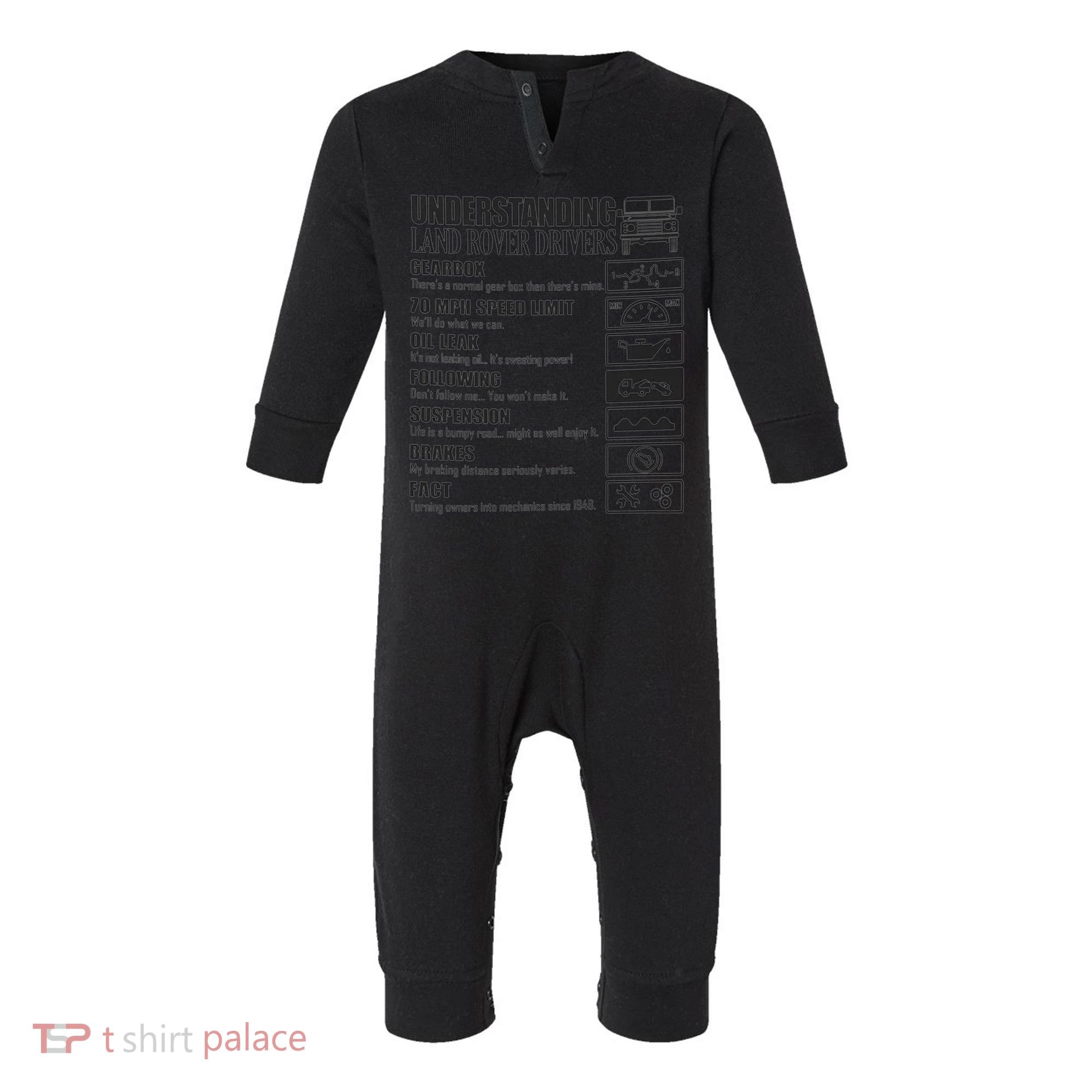 Understanding Land Rover Driver Infant Fleece One Piece