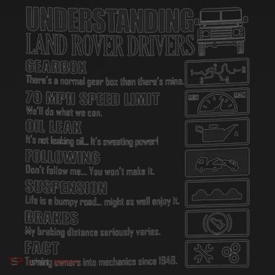 Understanding Land Rover Driver Tie-Dye T-Shirt
