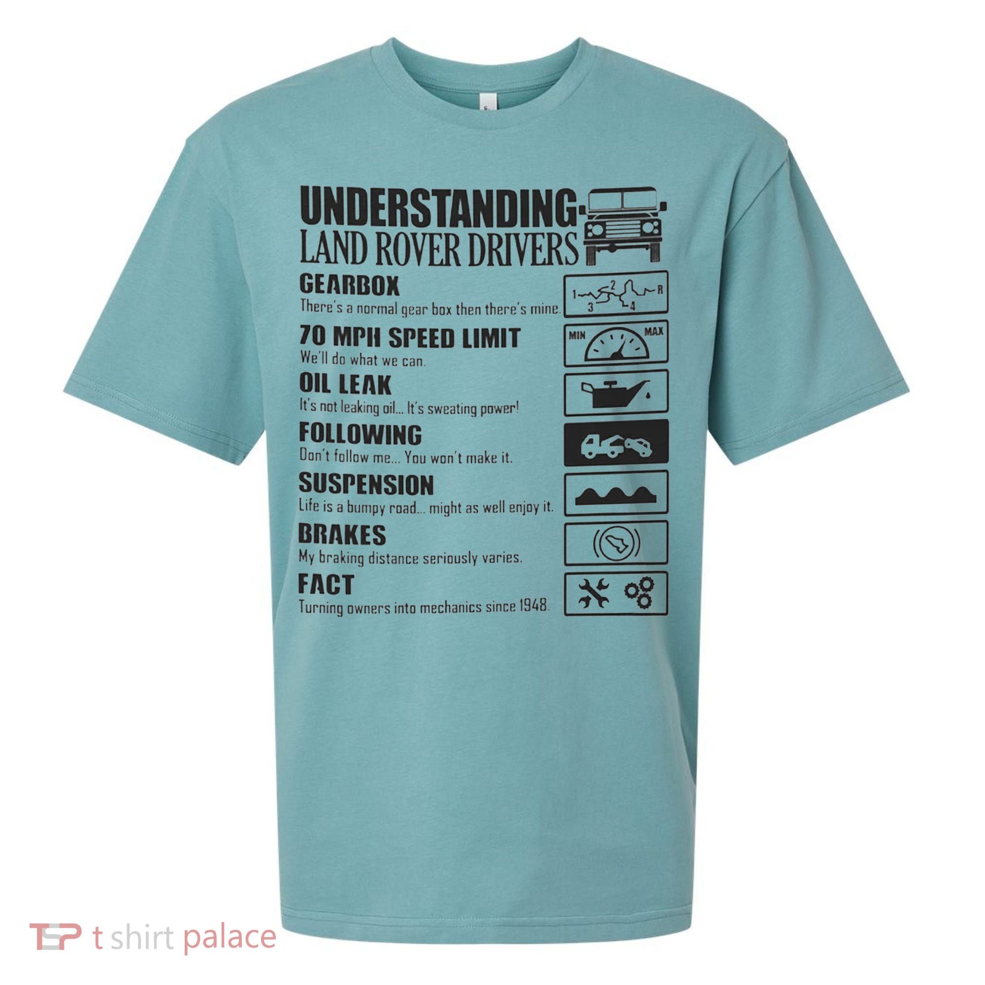Understanding Land Rover Driver Sueded Cloud Jersey T-Shirt