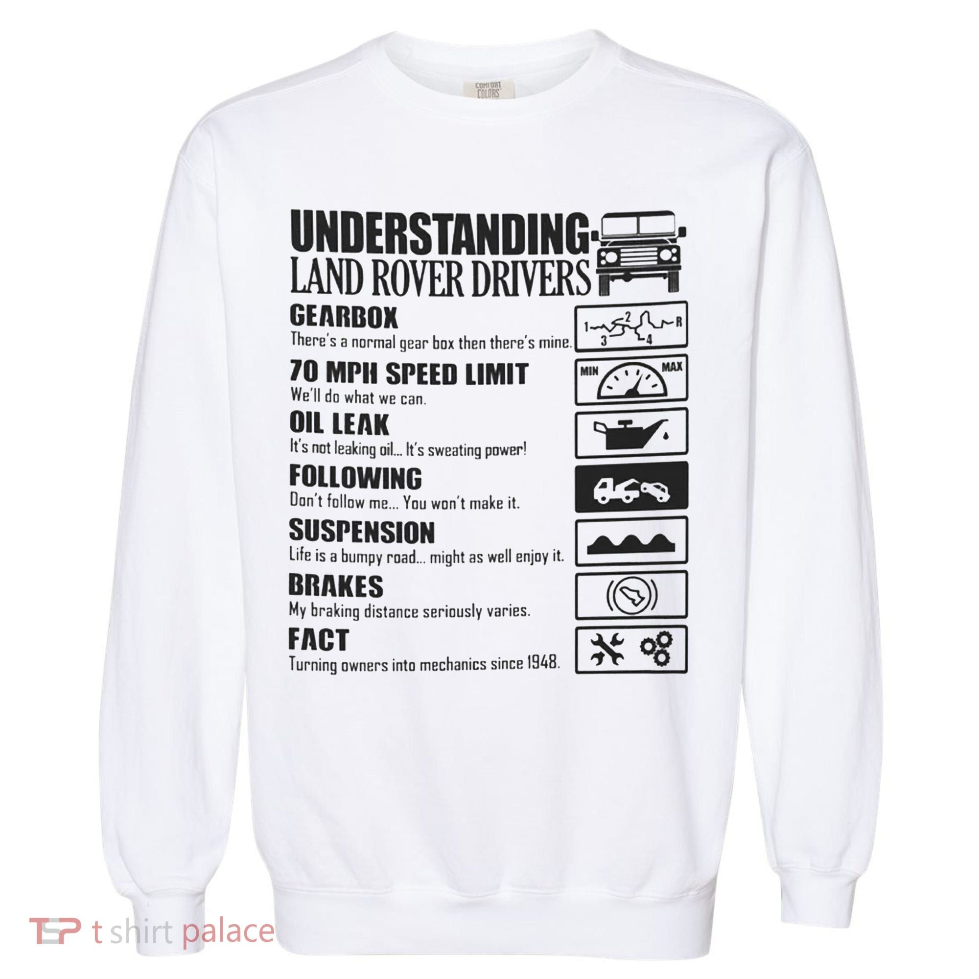 Understanding Land Rover Driver Garment-Dyed Sweatshirt