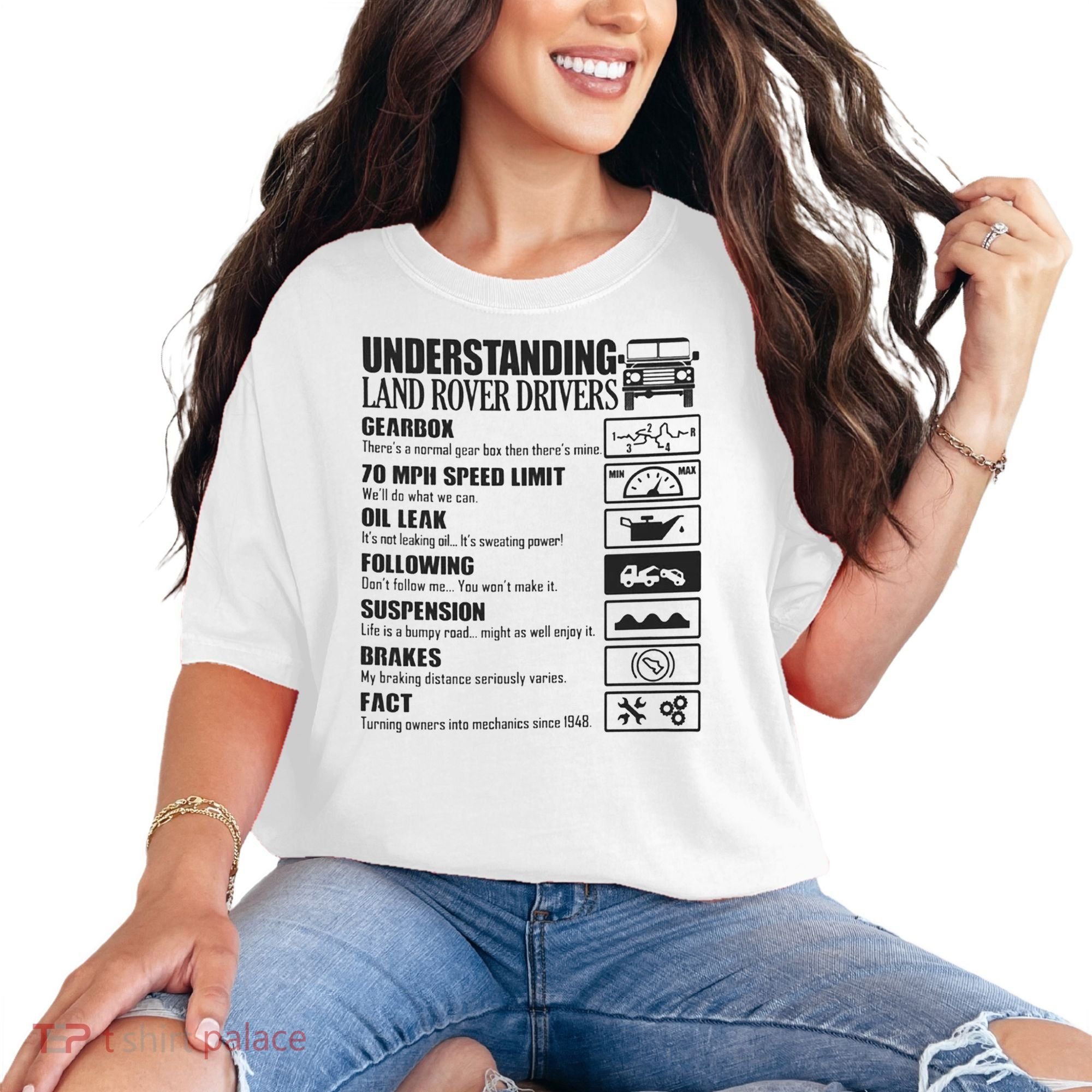 Understanding Land Rover Driver Comfort Colors T-Shirt