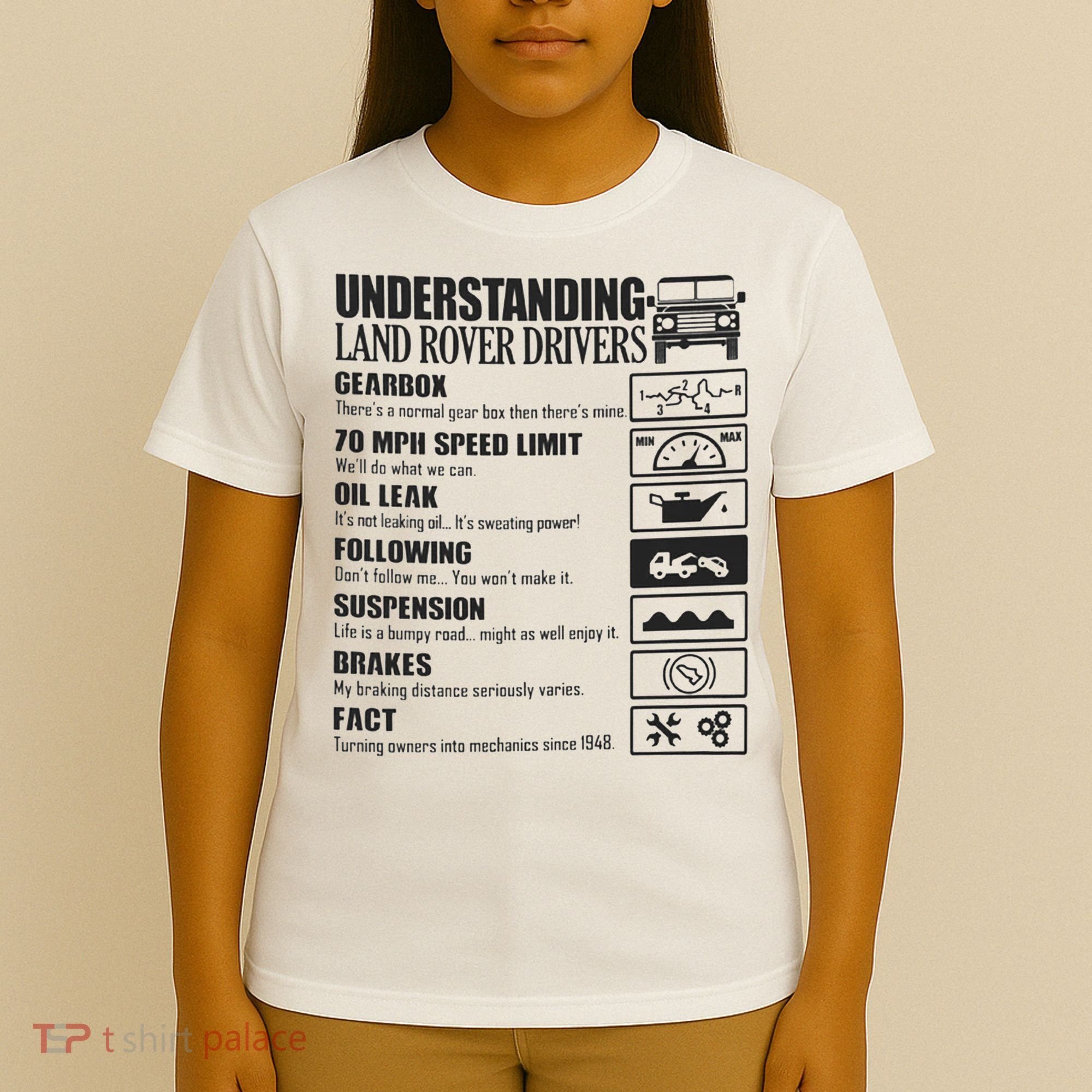 Understanding Land Rover Driver T-Shirt