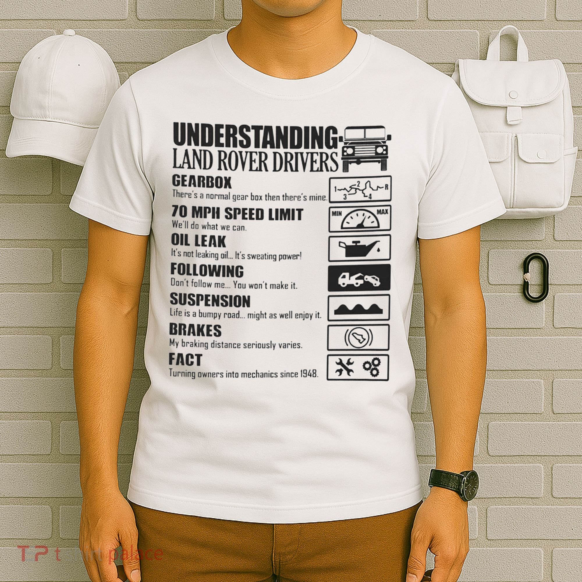 Understanding Land Rover Driver T-Shirt