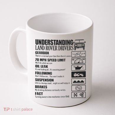Understanding Land Rover Driver Coffee Mug