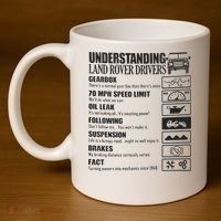 Understanding Land Rover Driver 11oz C Handle Ceramic Mug thumb 4