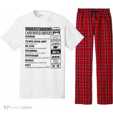 Understanding Land Rover Driver Pajama Set