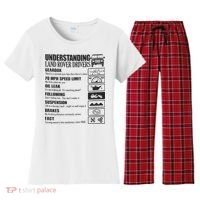 Understanding Land Rover Driver Women's Flannel Pajama Set thumb 0