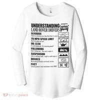 Understanding Land Rover Driver Women's Perfect Tri Tunic Long Sleeve Shirt thumb 0