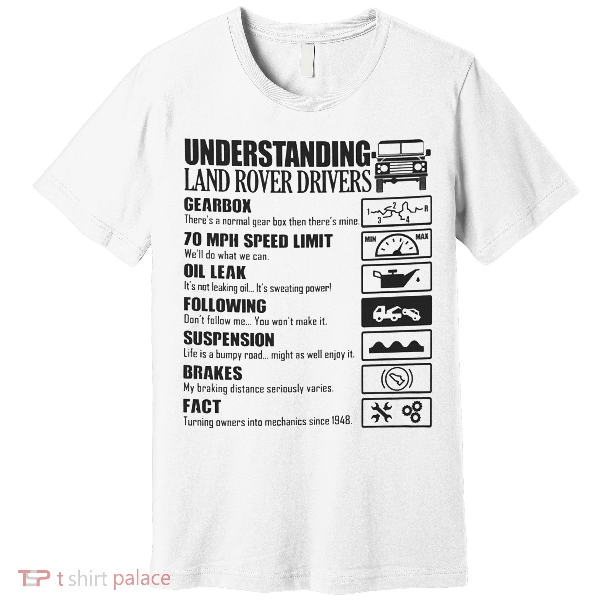 Understanding Land Rover Driver Premium T-Shirt