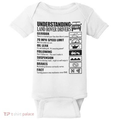 Understanding Land Rover Driver Baby Bodysuit