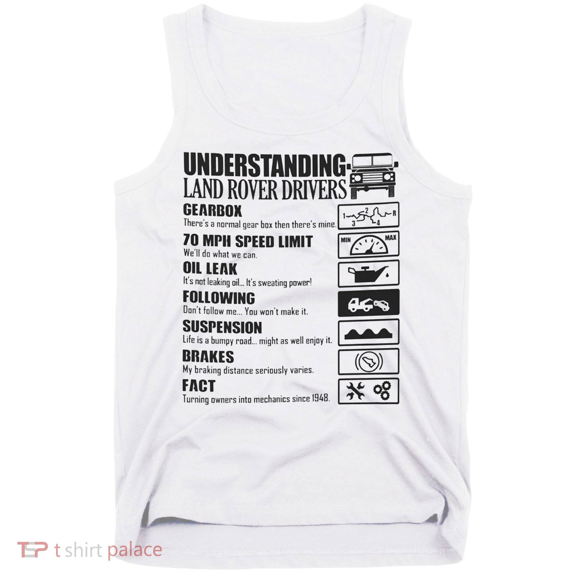 Understanding Land Rover Driver Tank Top