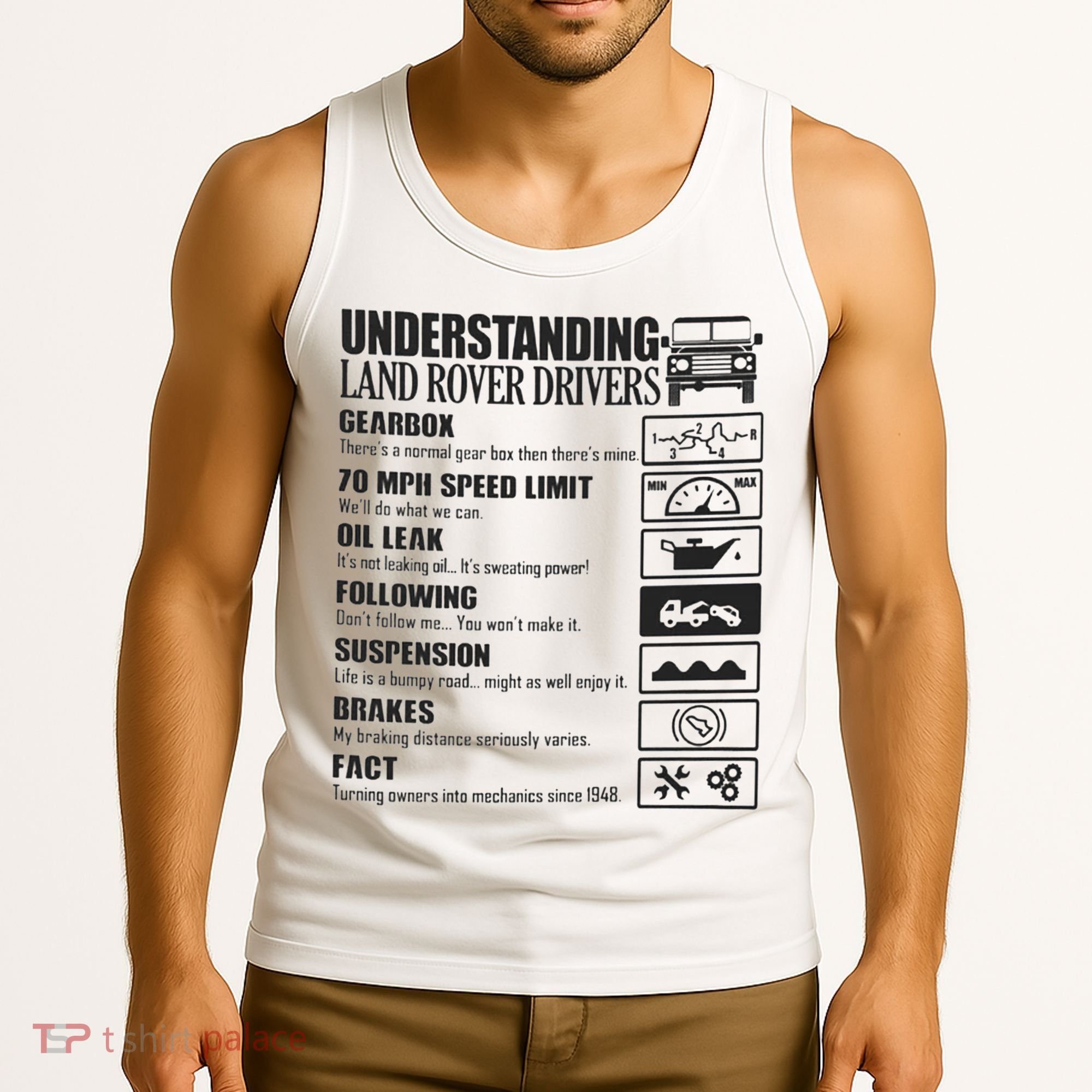 Understanding Land Rover Driver Tank Top