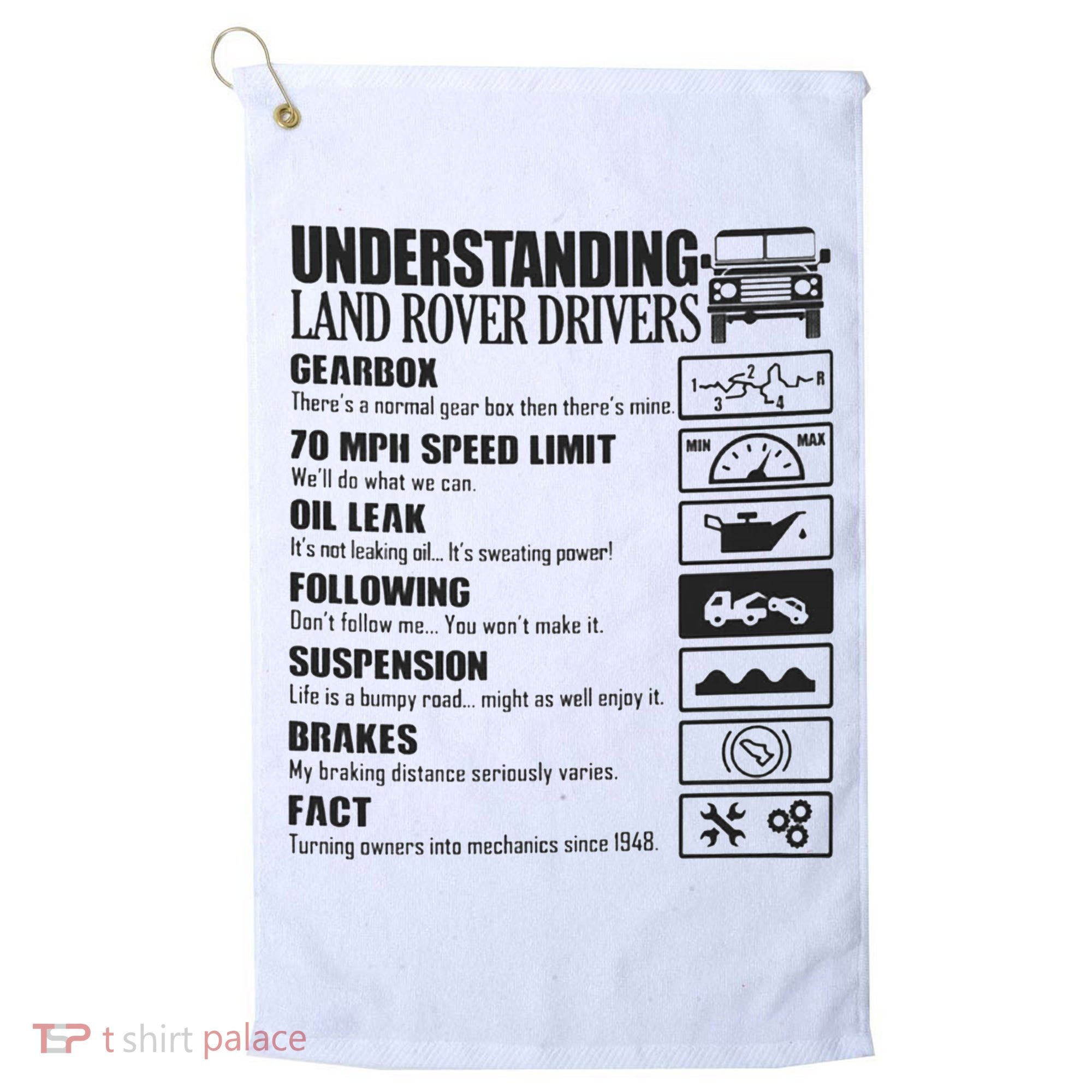 Understanding Land Rover Driver Golf Towel