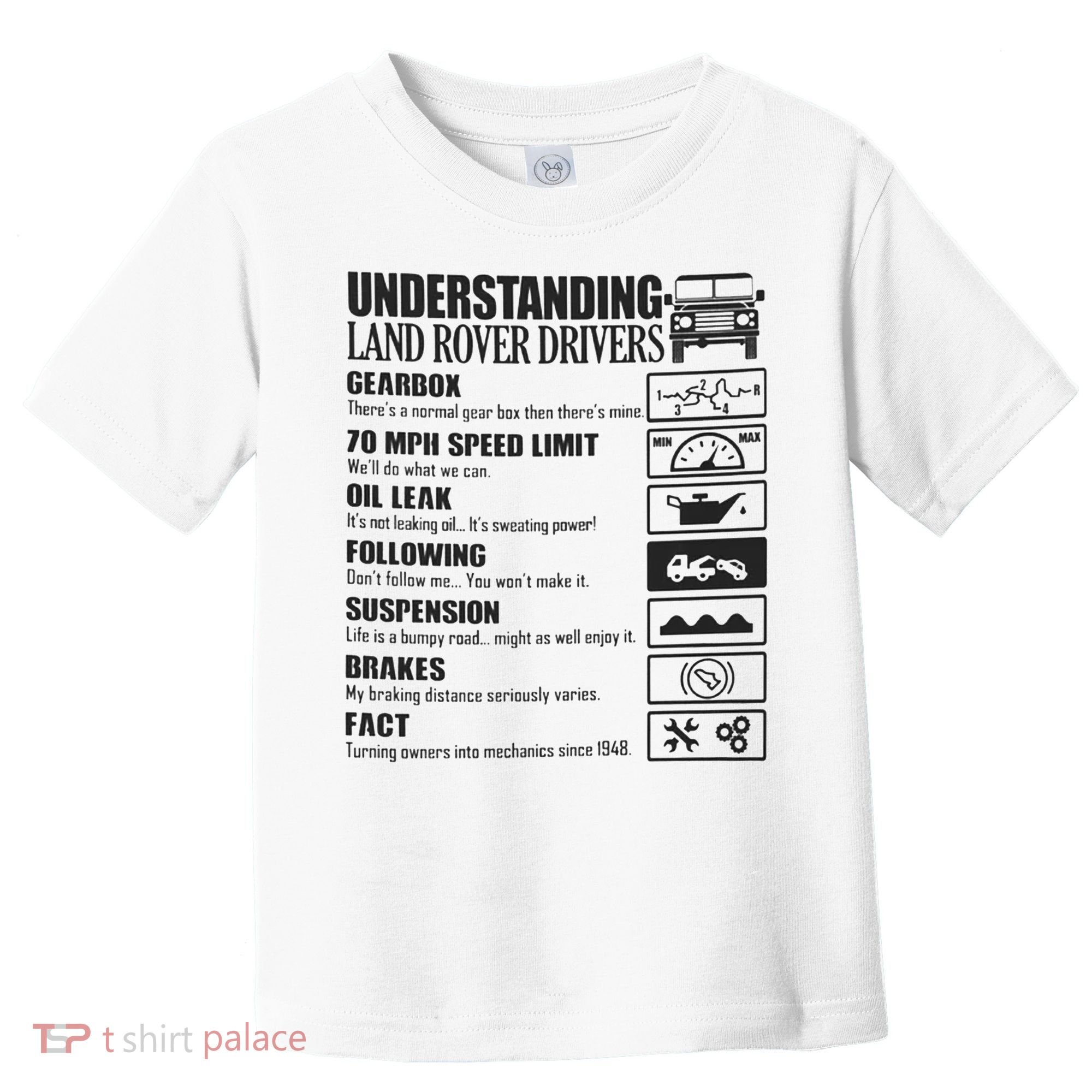 Understanding Land Rover Driver Toddler T-Shirt