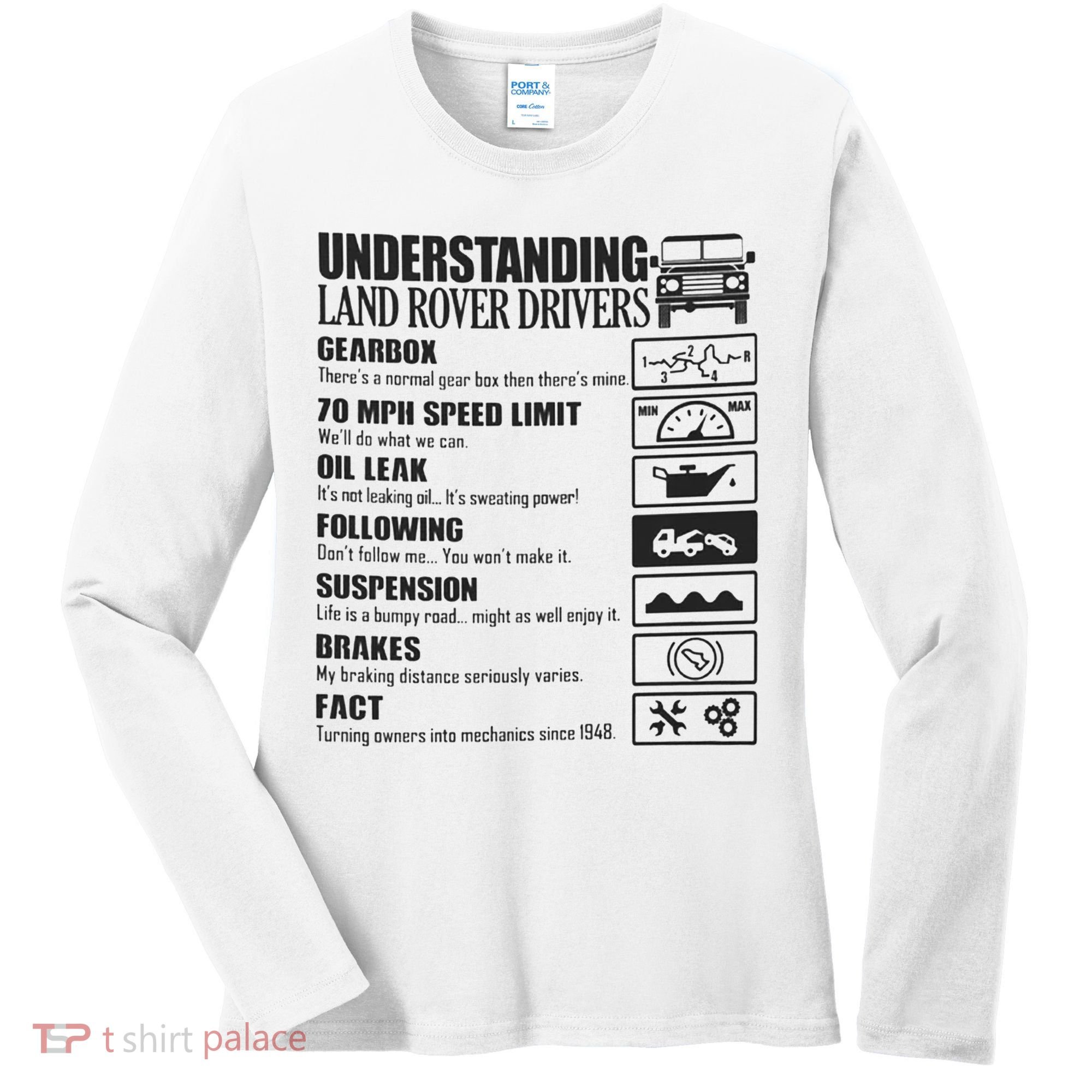 Understanding Land Rover Driver Women's Long Sleeve Shirt