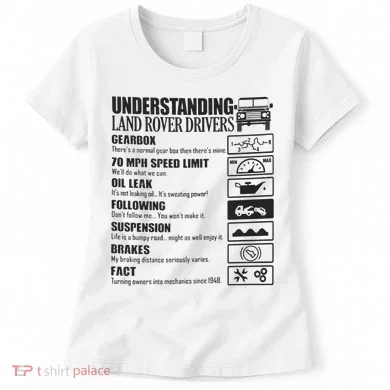Understanding Land Rover Driver Women's T-Shirt