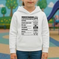 Understanding Land Rover Driver Kids Hoodie thumb 3