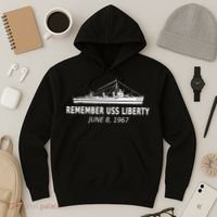 Uss Liberty Remember June 8 1967 Hoodie thumb 3