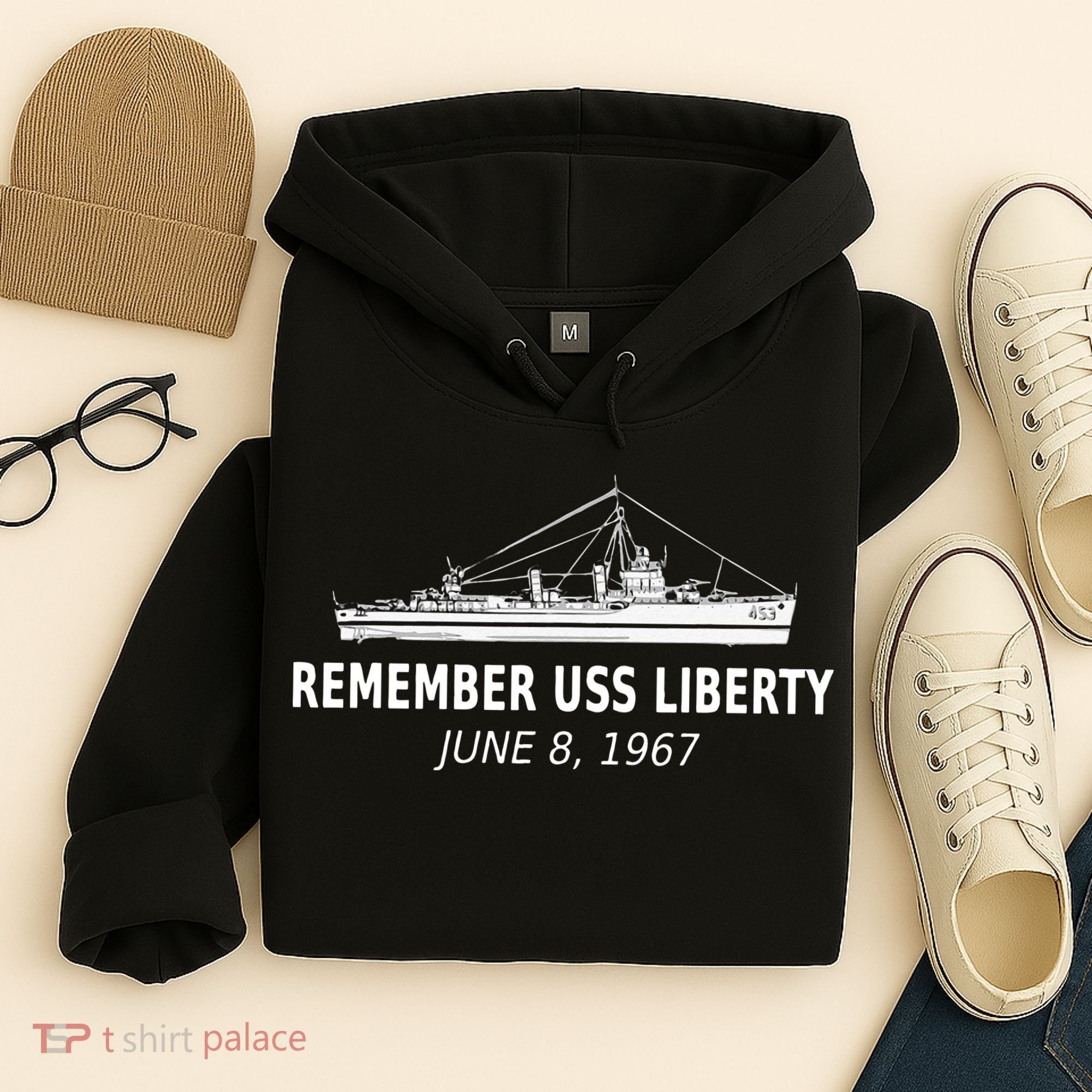 Uss Liberty Remember June 8 1967 Hoodie