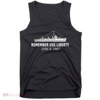 Uss Liberty Remember June 8 1967 Tank Top thumb 0